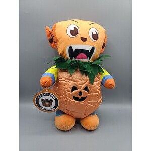 A&A Global Halloween Monster Pumpkin Plush Stuffed Toy 11" Orange